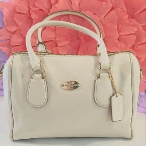 Coach Winter White Small Handbag